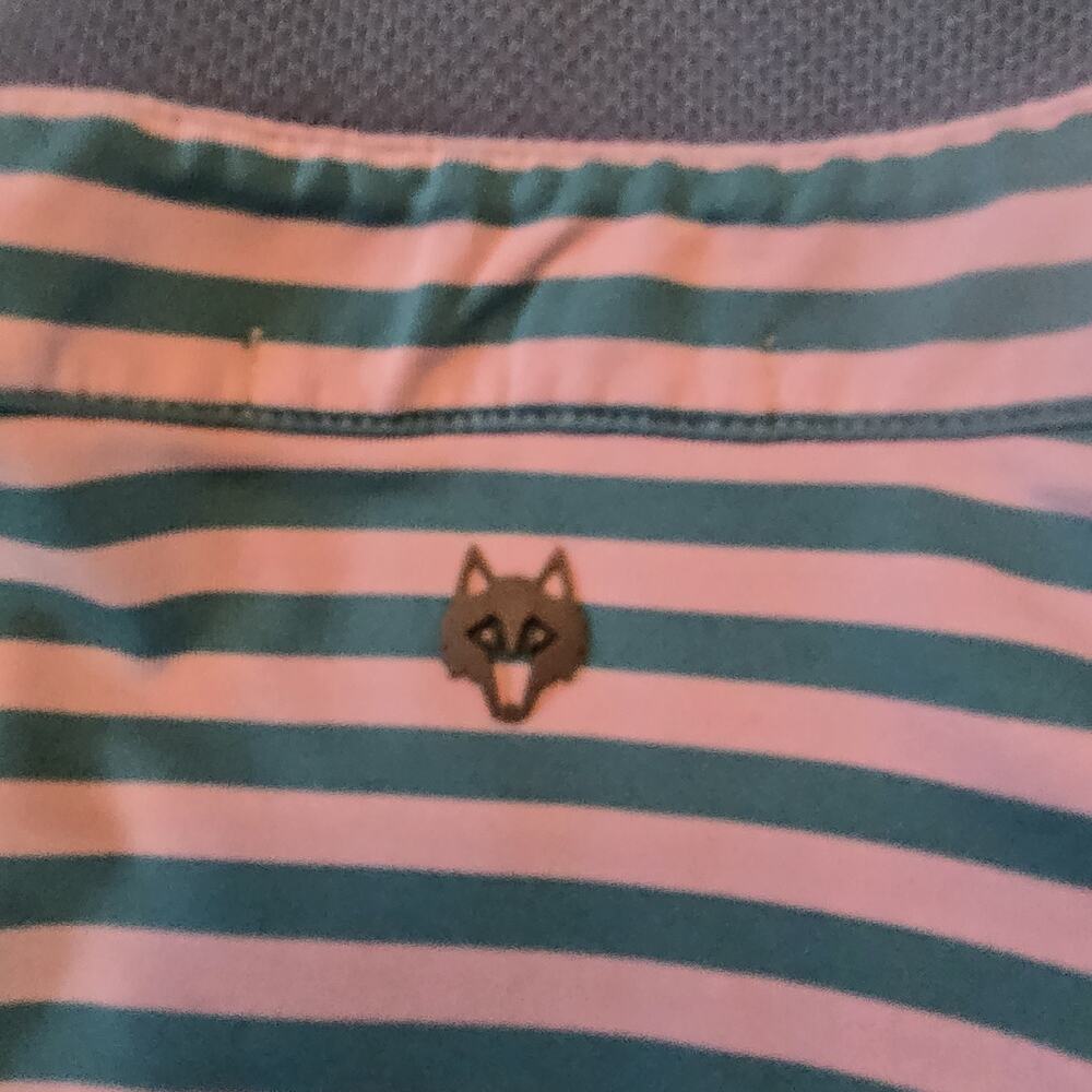 Greyson Polo Shirt Mens XL Blue Striped Golf Performance Short Sleeve - Picture 5 of 5